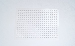 300 x 2mm Self Adhesive Flat Back Pearls in White GRADE B