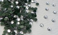 144 x 4mm (SS16) Hotfix Iron On Glass Rhinestones Round Diamond Crystal Gems