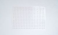 300 x 2mm Self Adhesive Flat Back Pearls in White GRADE B